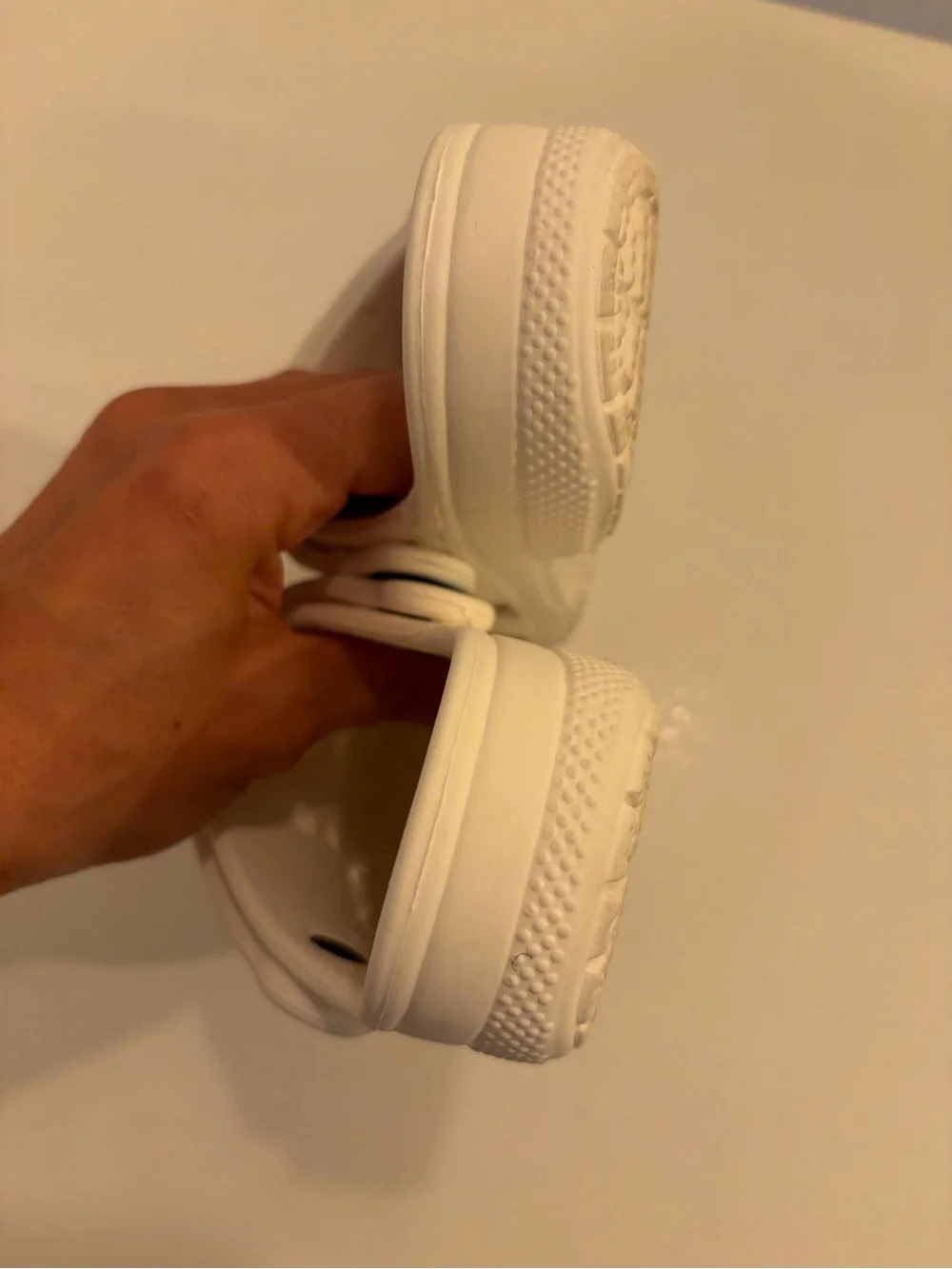 Crocs Classic White Kids Clogs Size C8